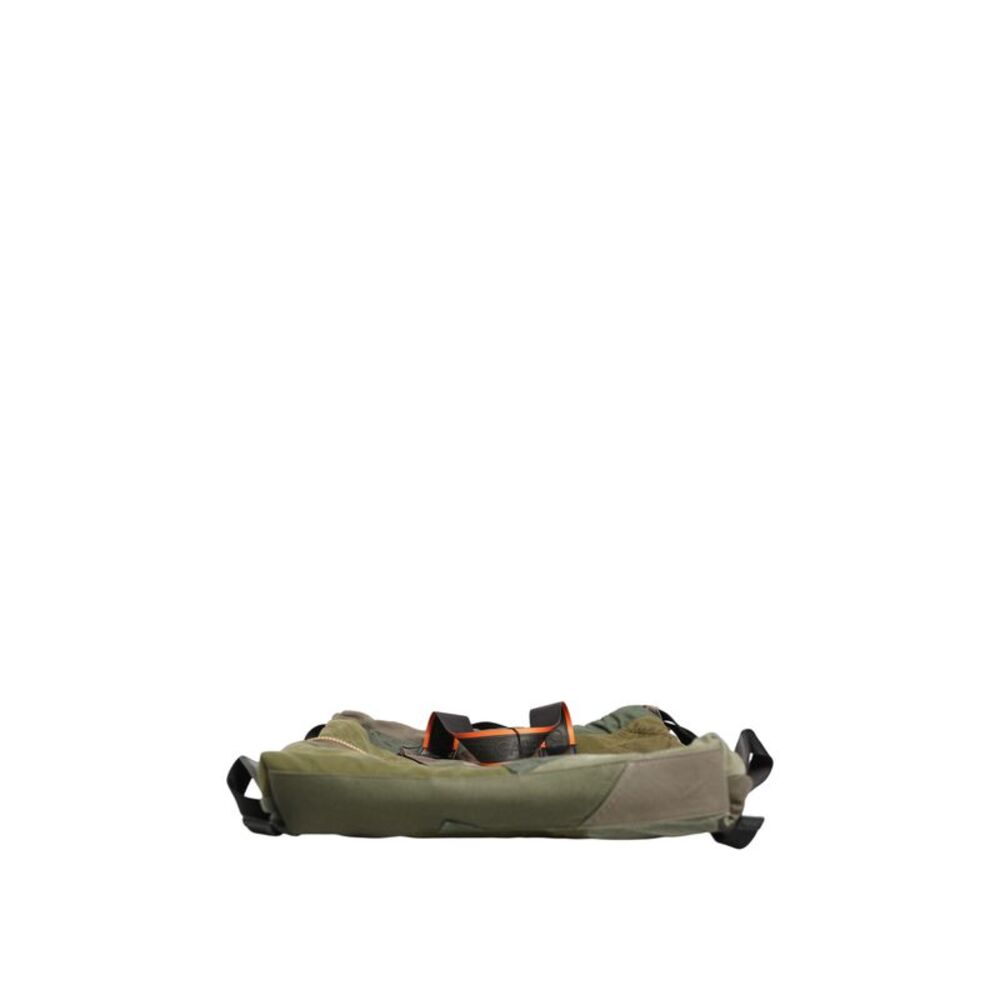 Dolce & Gabbana Military Green Patchwork Rucksack Backpack Borse Men Men's Bag